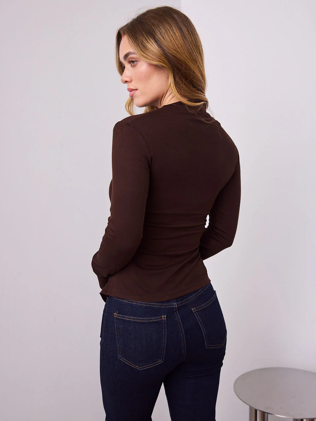 ALEXA TOP - CHOCOLATE - Image 9