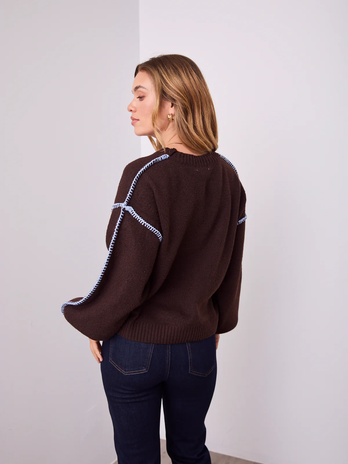 BONNIE KNIT - CHOCOLATE - Image 8