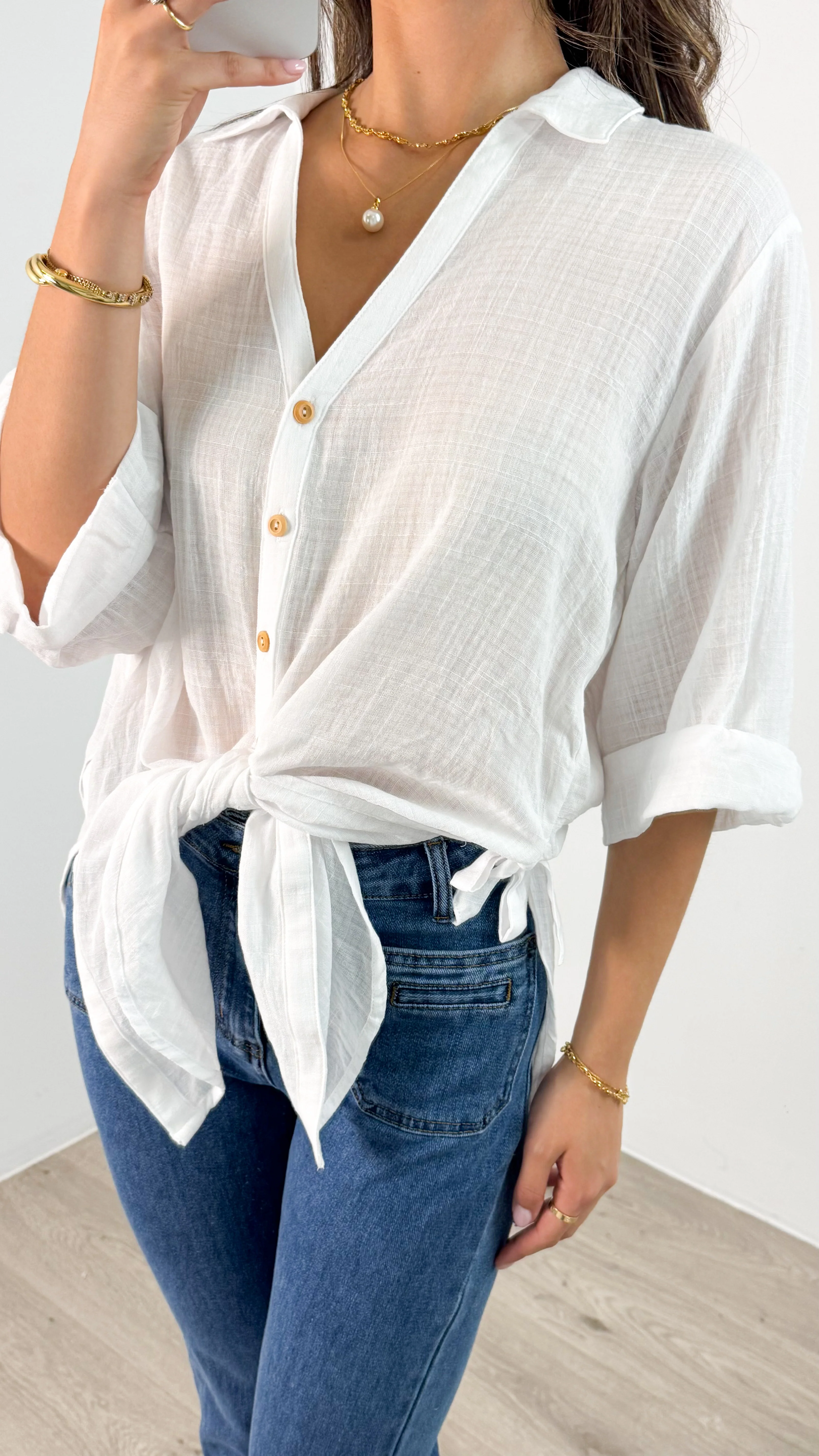 CASPER SHIRT - WHITE - Image 5