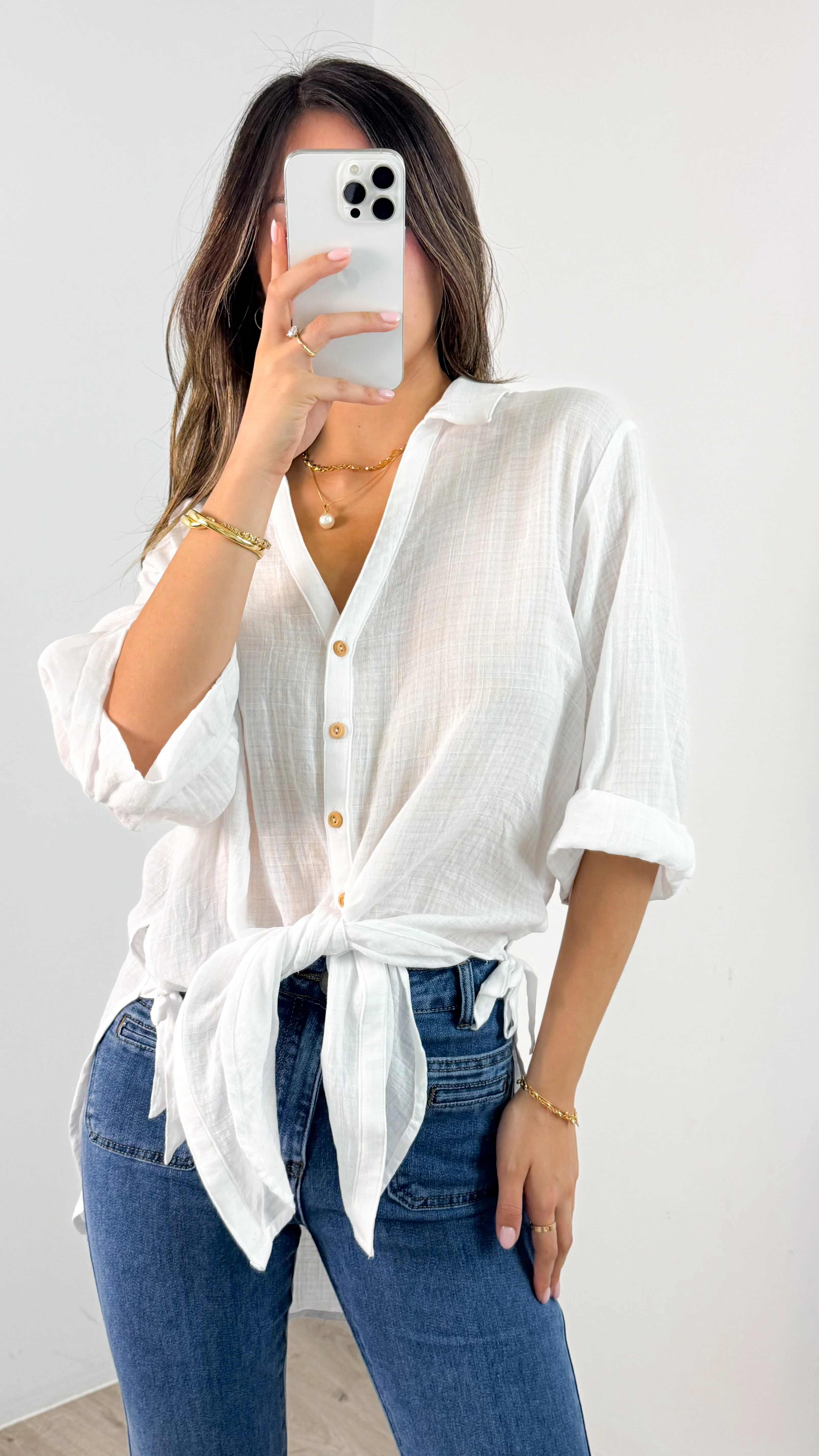CASPER SHIRT - WHITE - Image 6