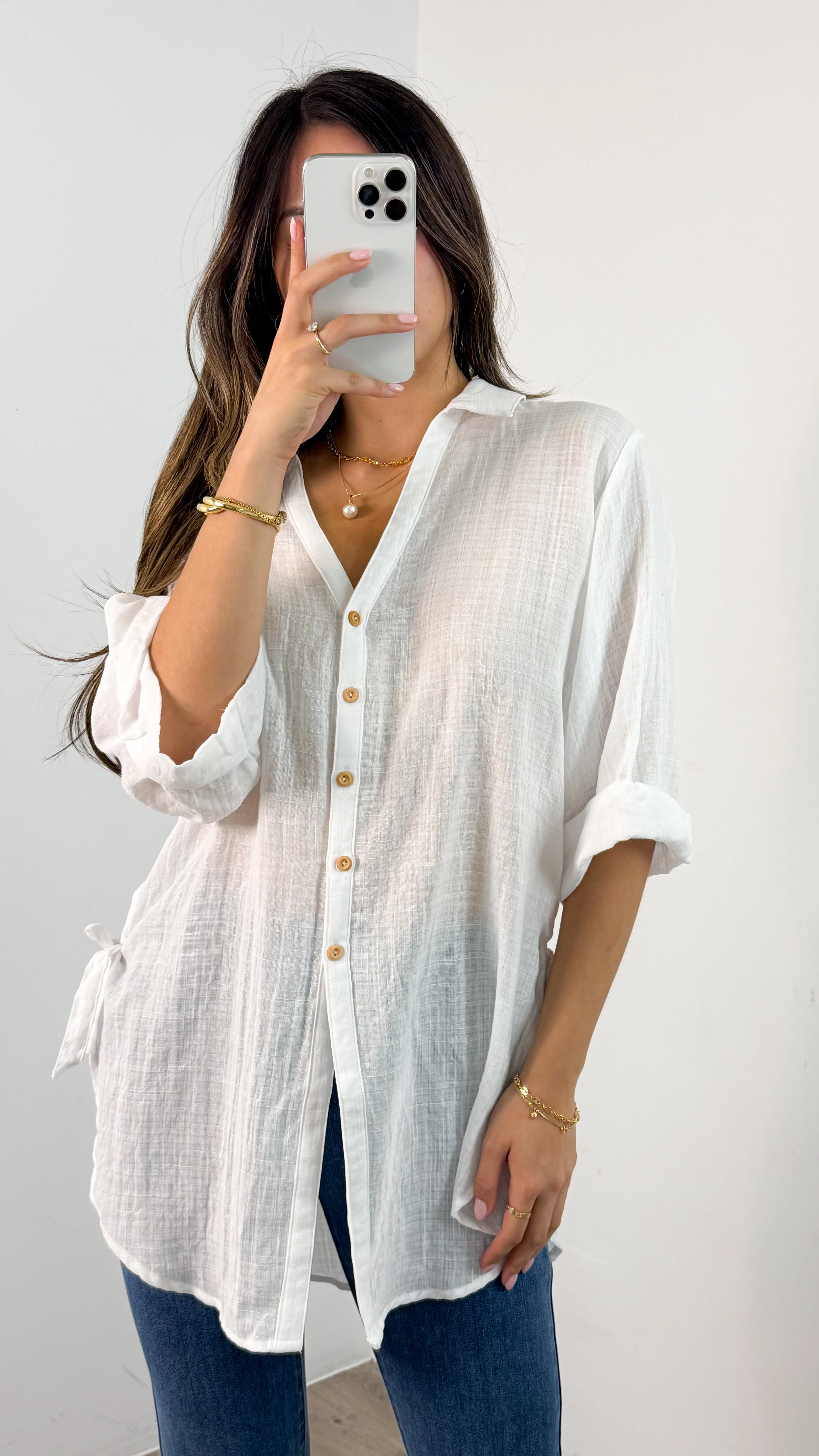 CASPER SHIRT - WHITE - Image 8