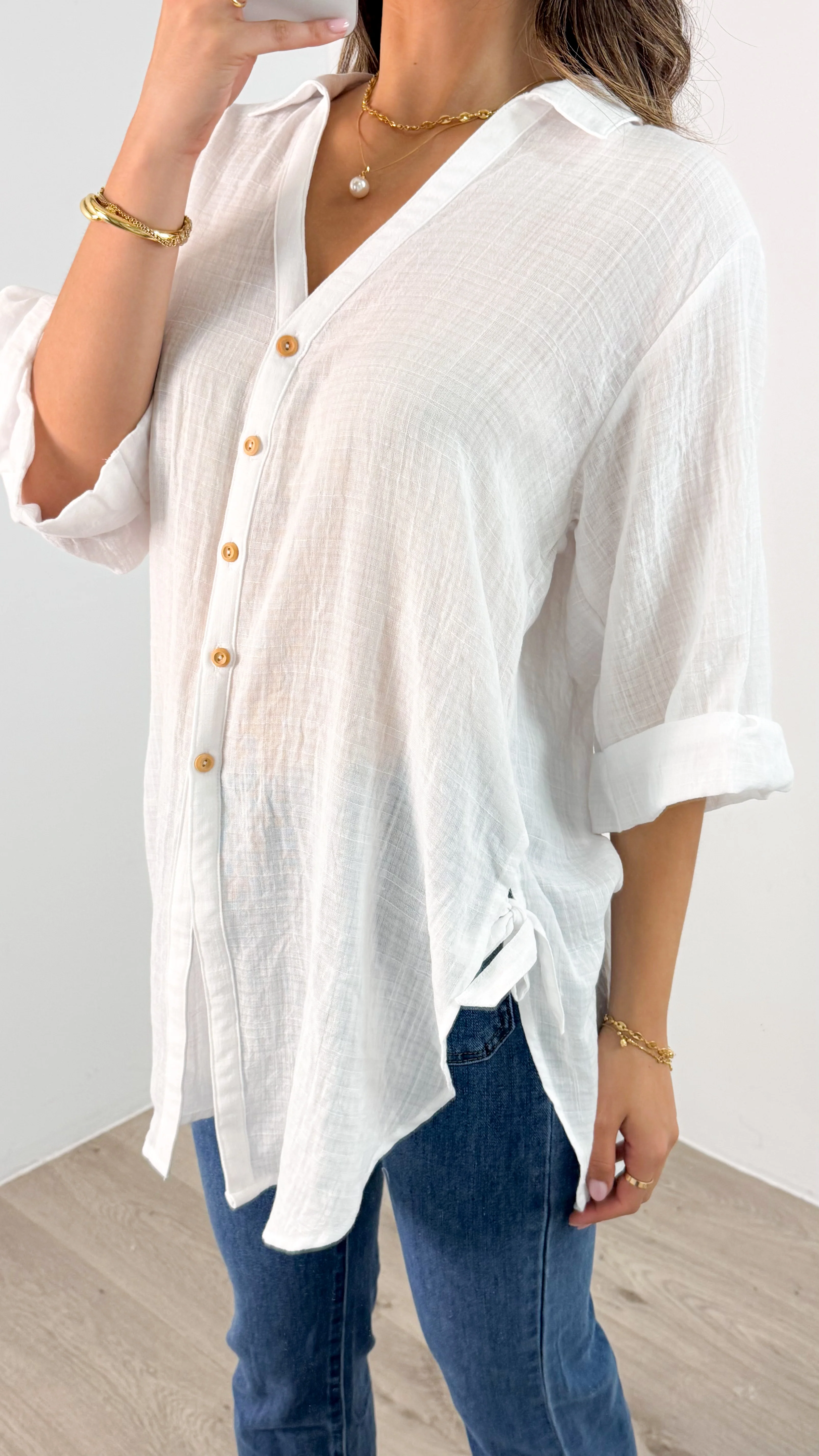 CASPER SHIRT - WHITE - Image 9