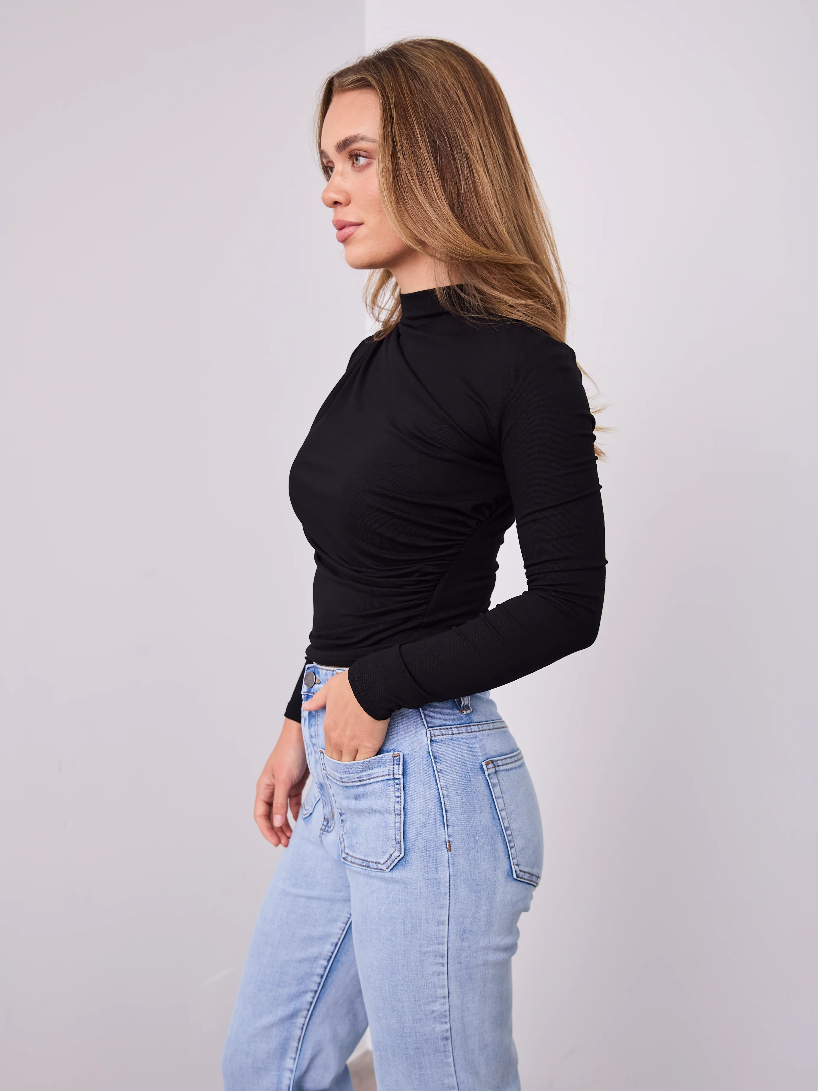 COLEMAN TOP - BLACK - Image 12