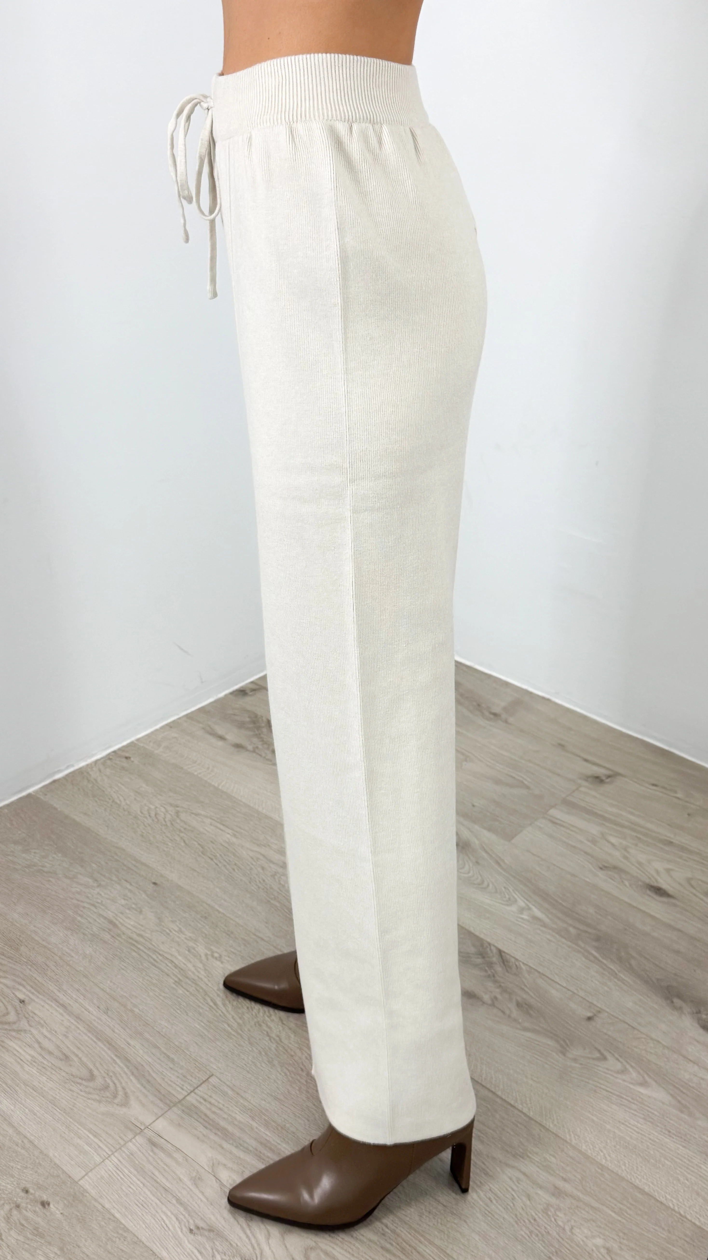 DELTA KNIT PANT - BONE - Image 11