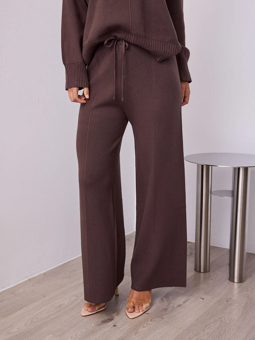 DELTA KNIT PANT - ESPRESSO - Image 3