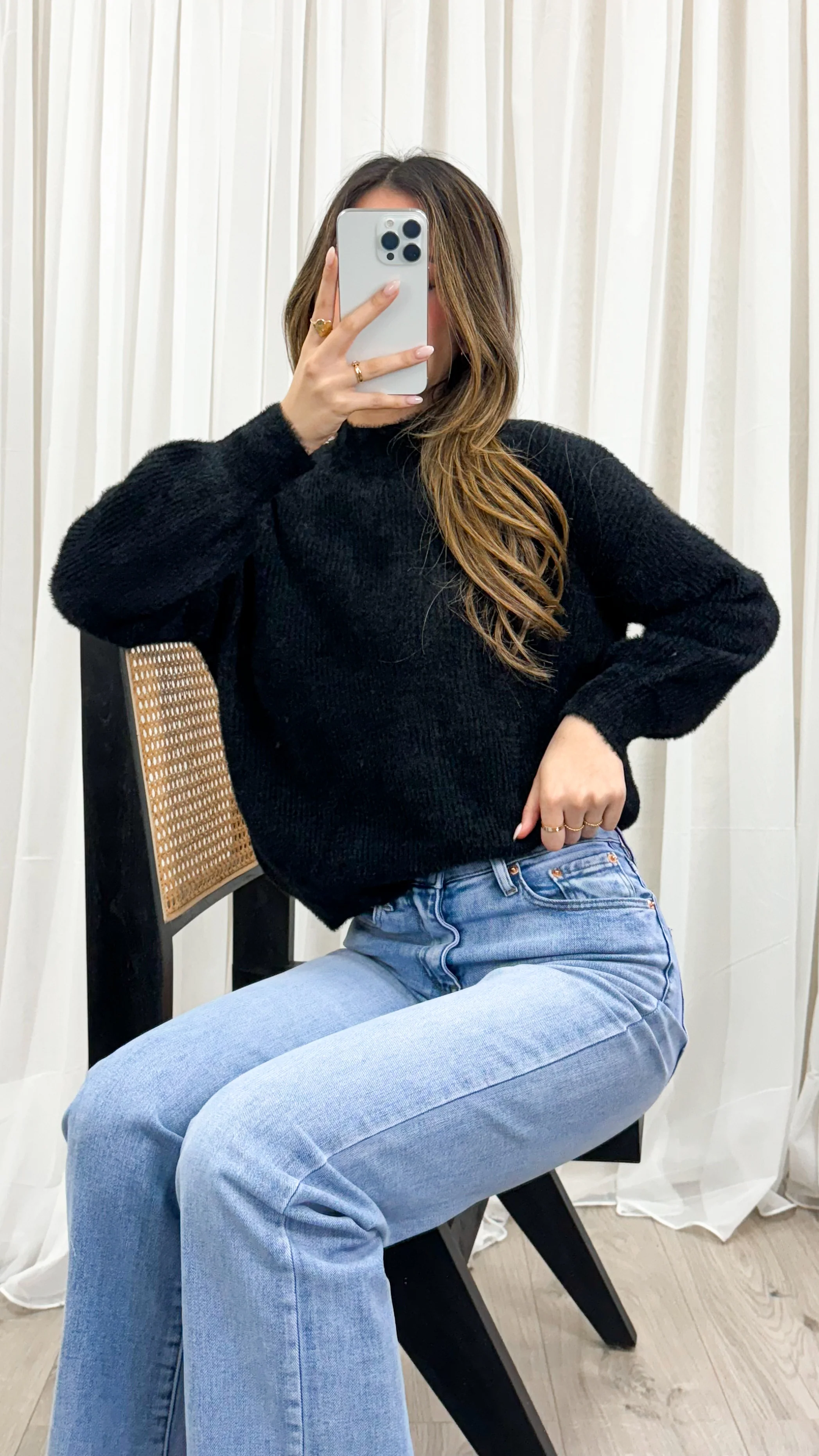SERENA KNIT - BLACK - Image 10
