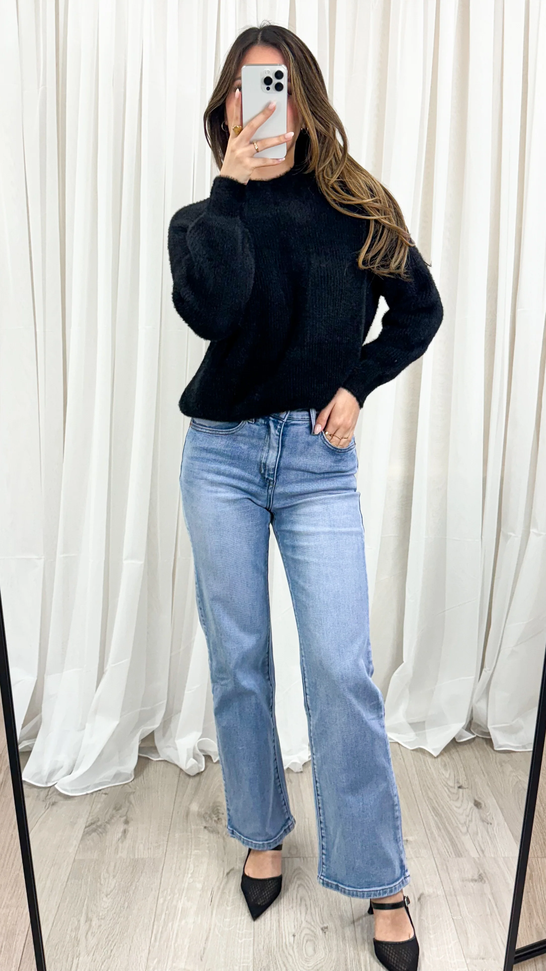 SERENA KNIT - BLACK - Image 8