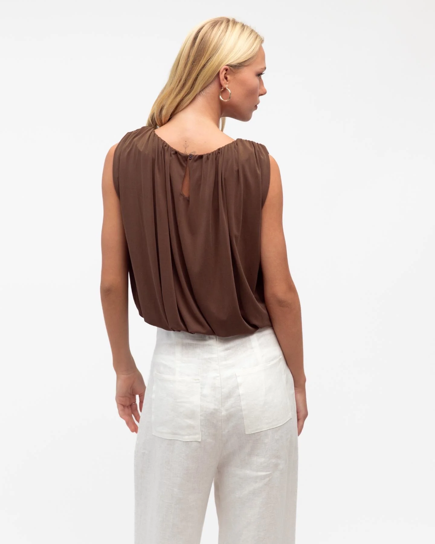 ELLIE TOP - CHOCOLATE - Image 4