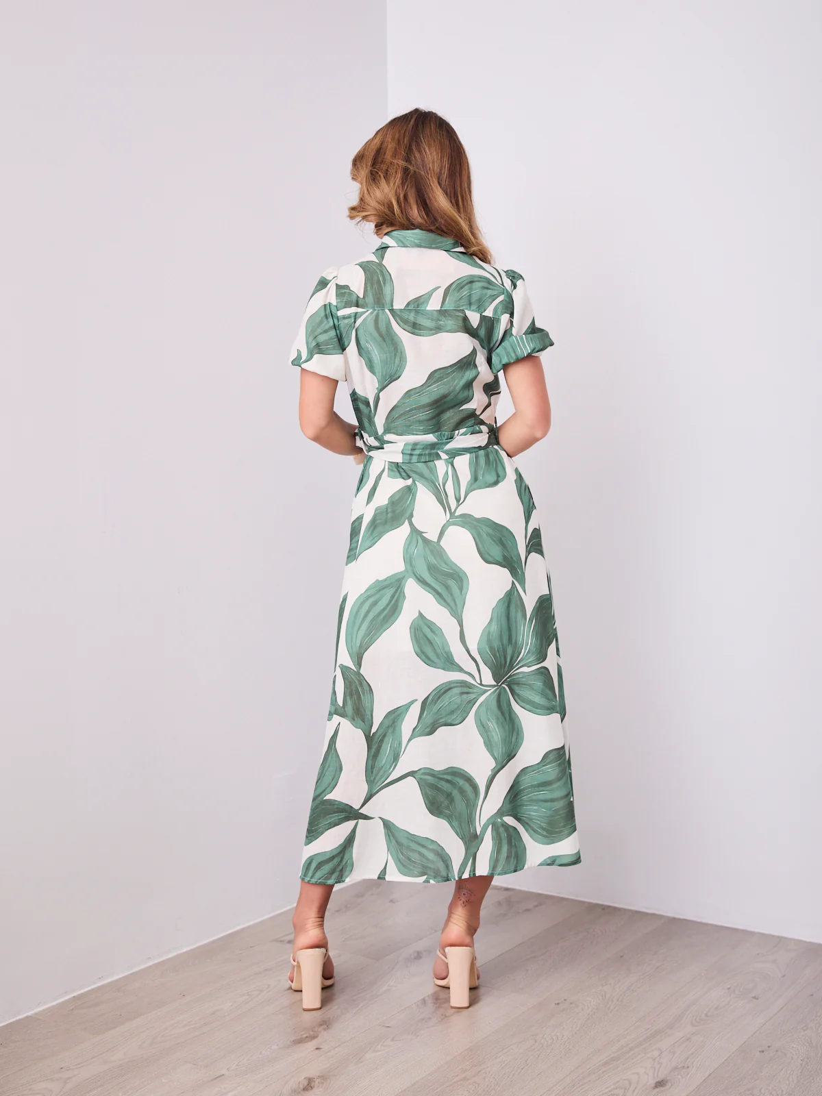 FAYE DRESS - GREEN - Image 10