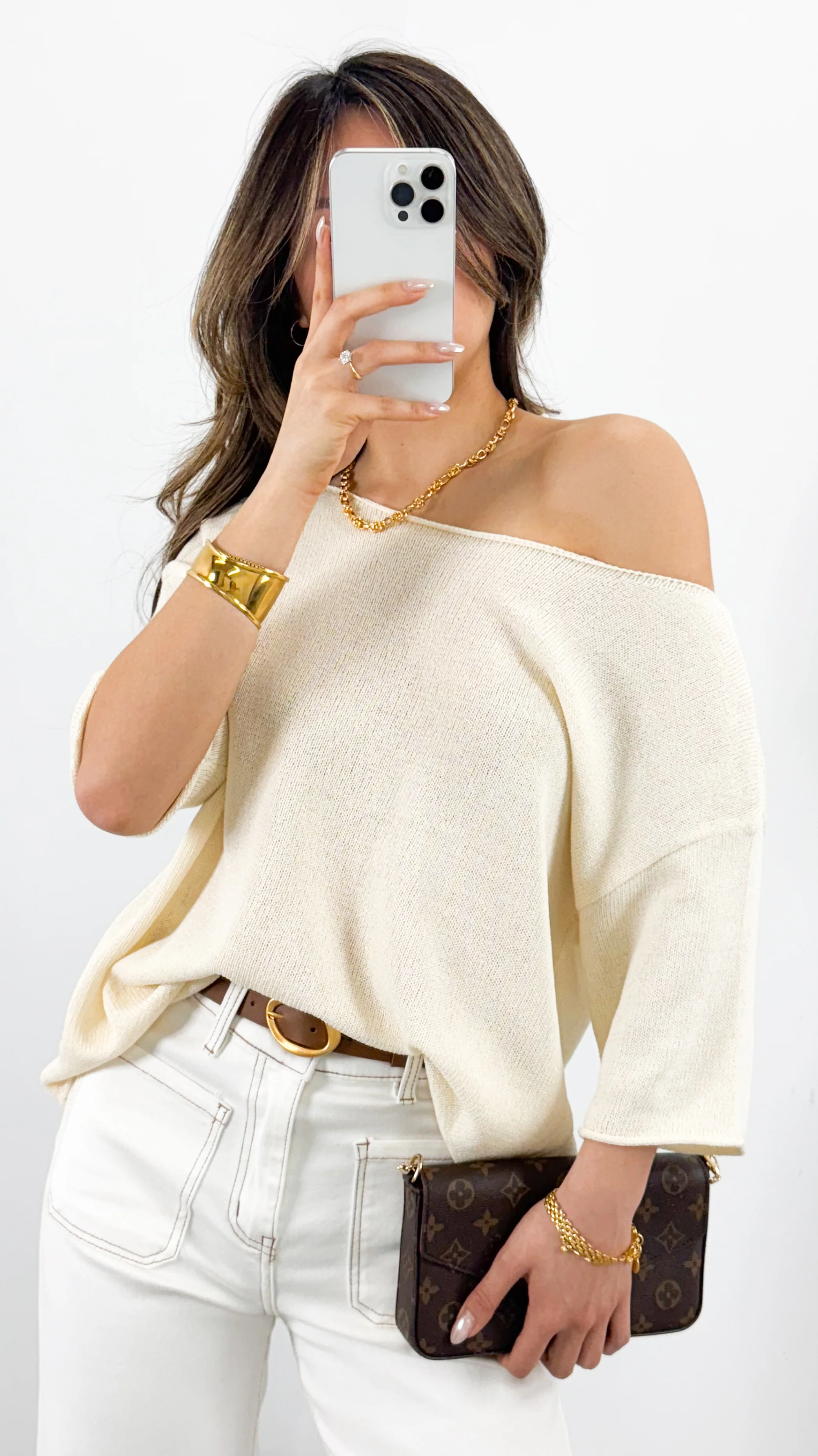 GIANNA TOP - BONE - Image 8
