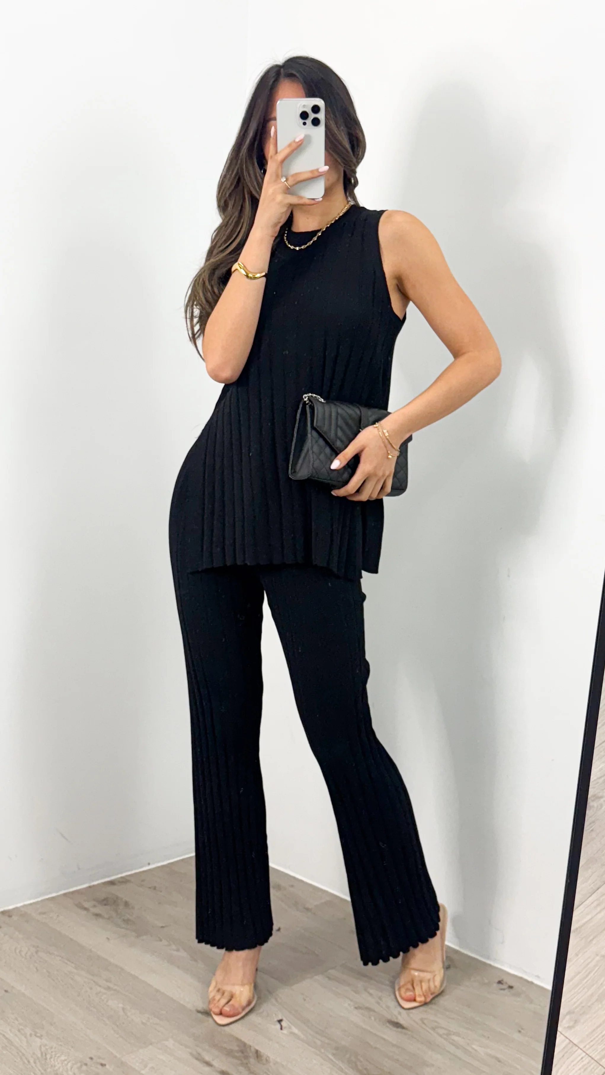 HYATT KNIT SET - BLACK - Image 12
