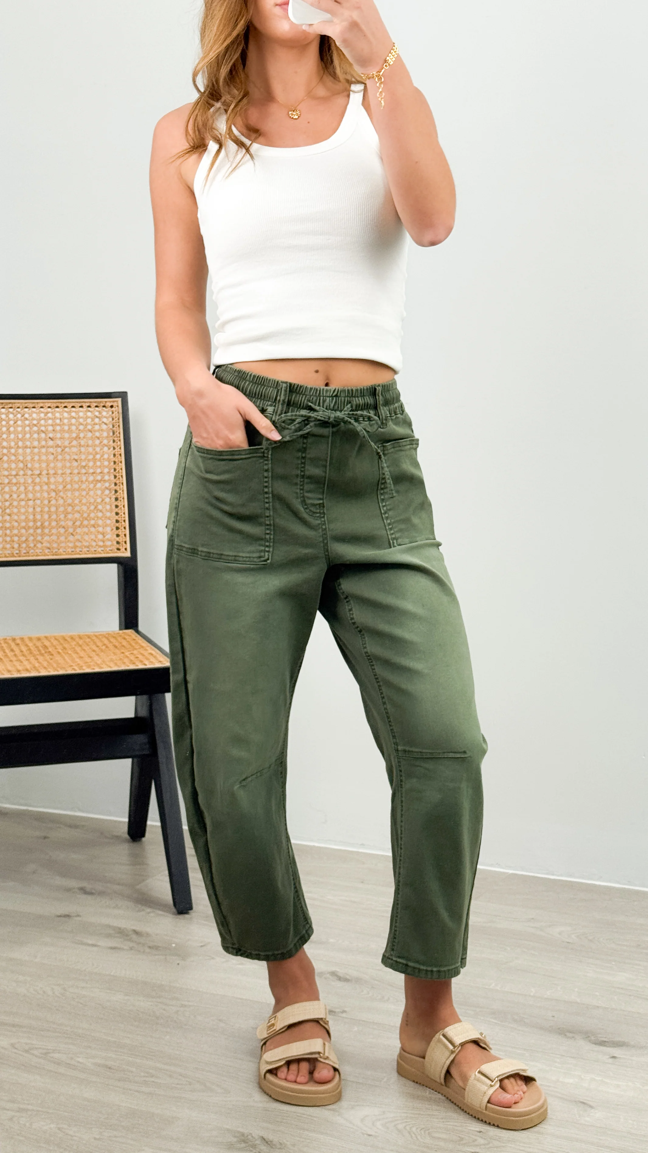 JASON JOGGERS - KHAKI - Image 3
