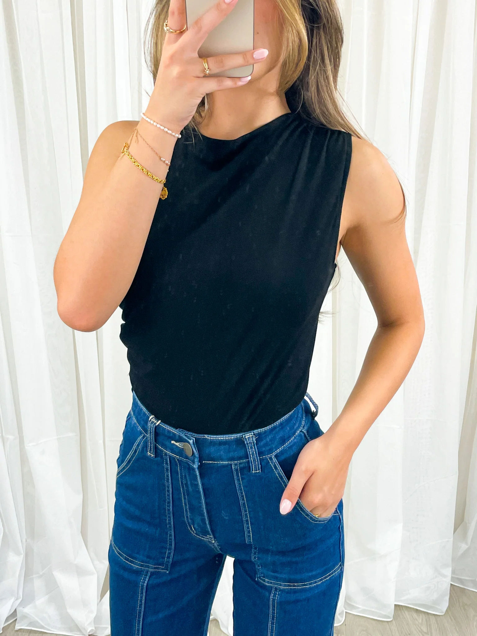 KATINA TOP - BLACK - Image 6