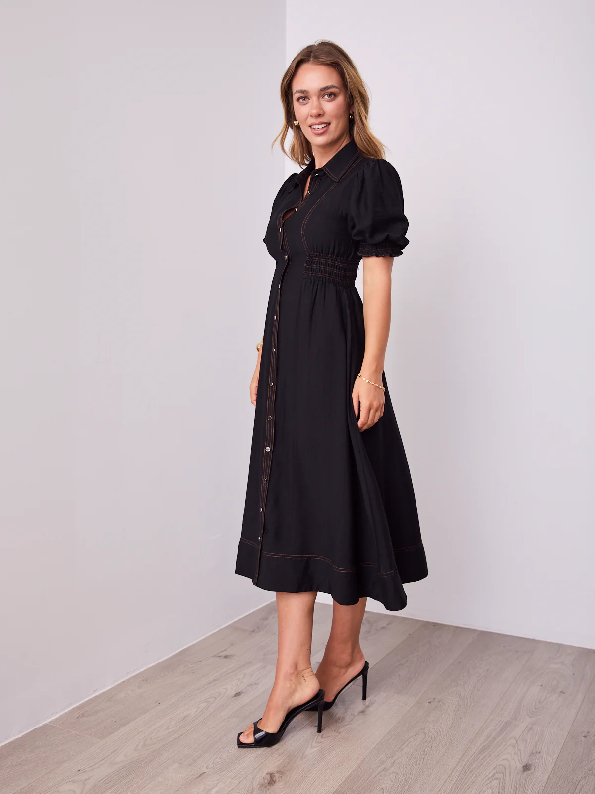 MARCIA DRESS - BLACK - Image 5