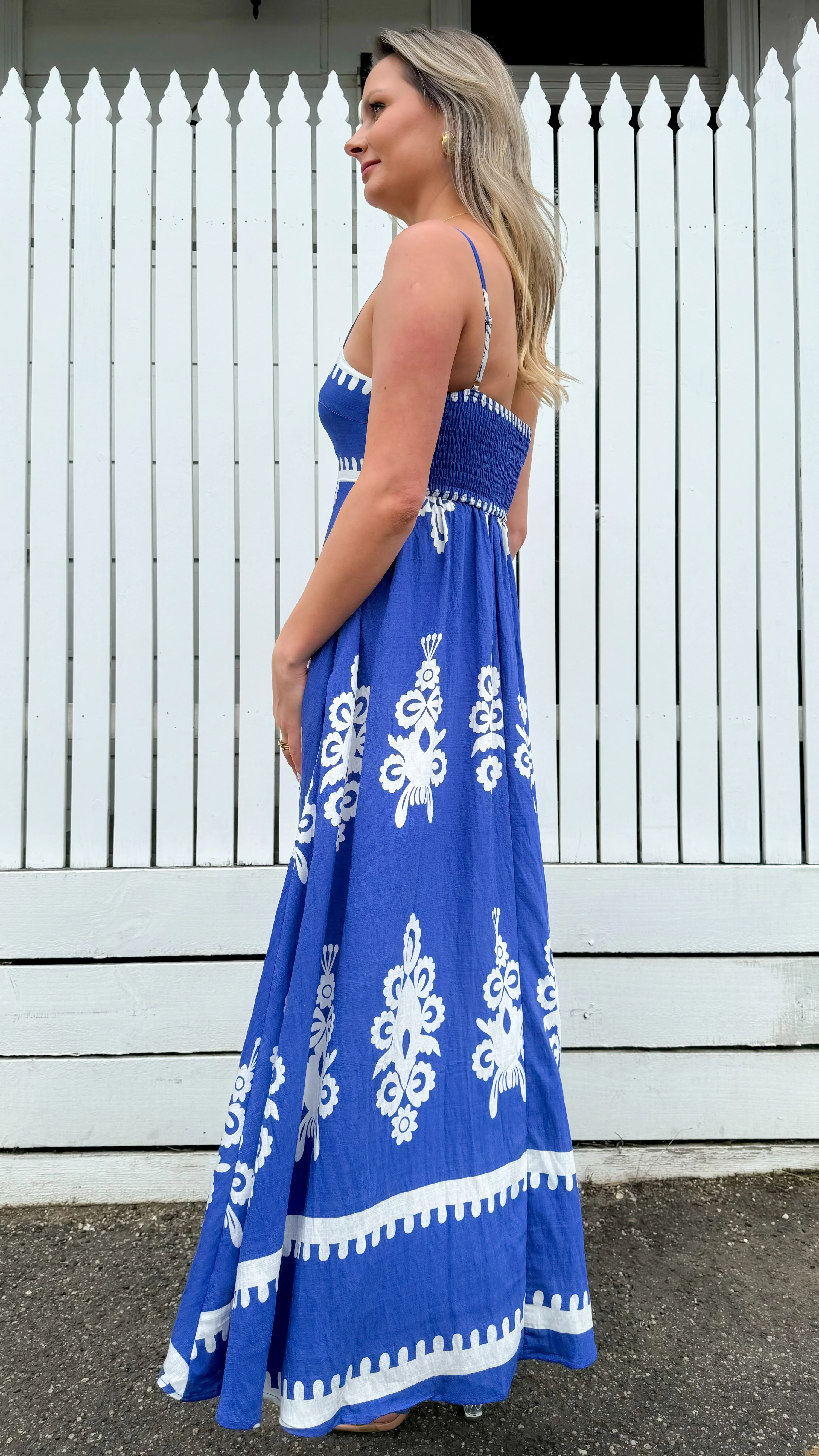 MILLA DRESS - BLUE - Image 15