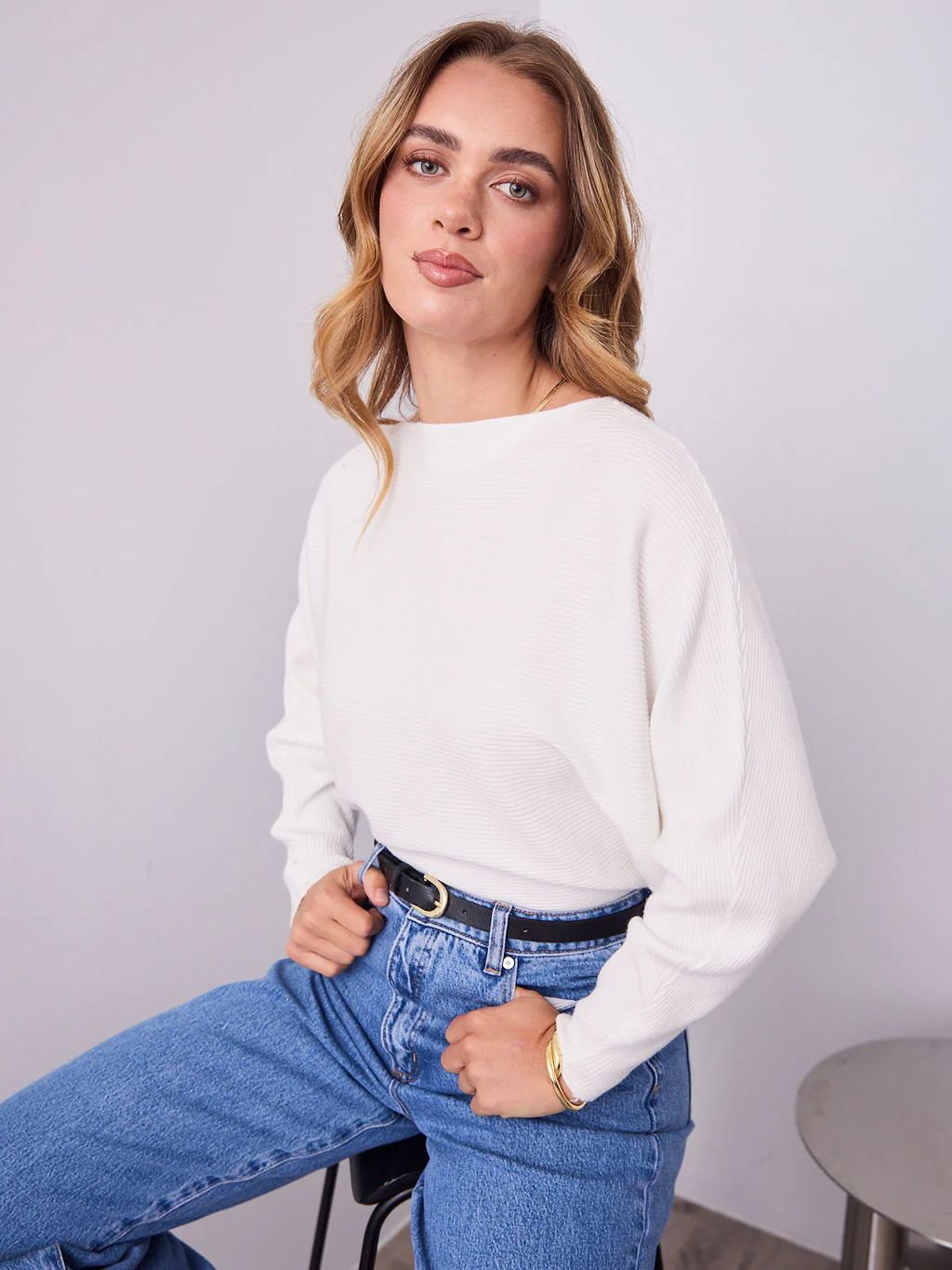 MONA KNIT - WHITE - Image 19
