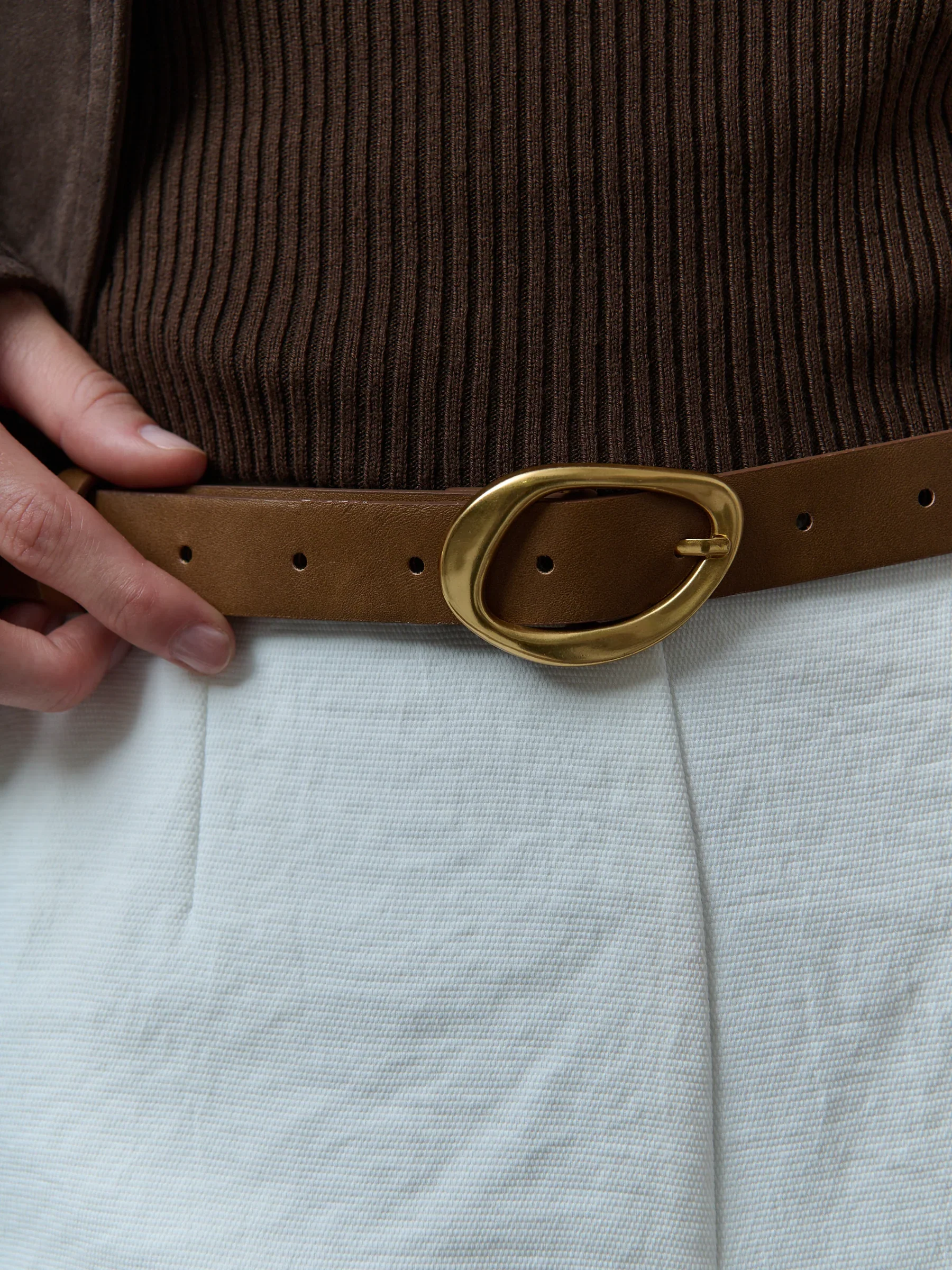NADA BELT - BROWN - Image 2
