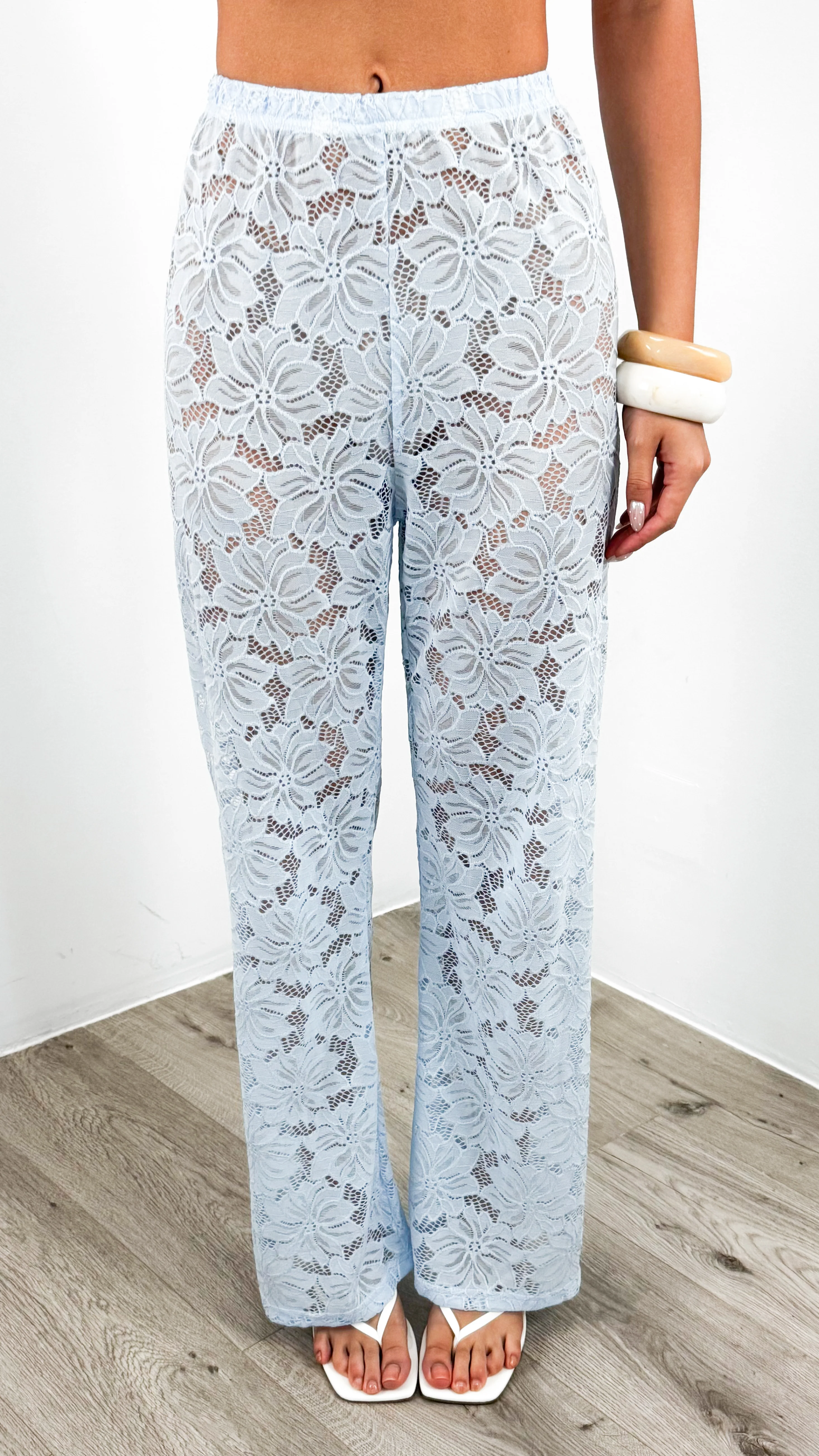 NADINE SHIRT & PANT SET - BABY BLUE - Image 12