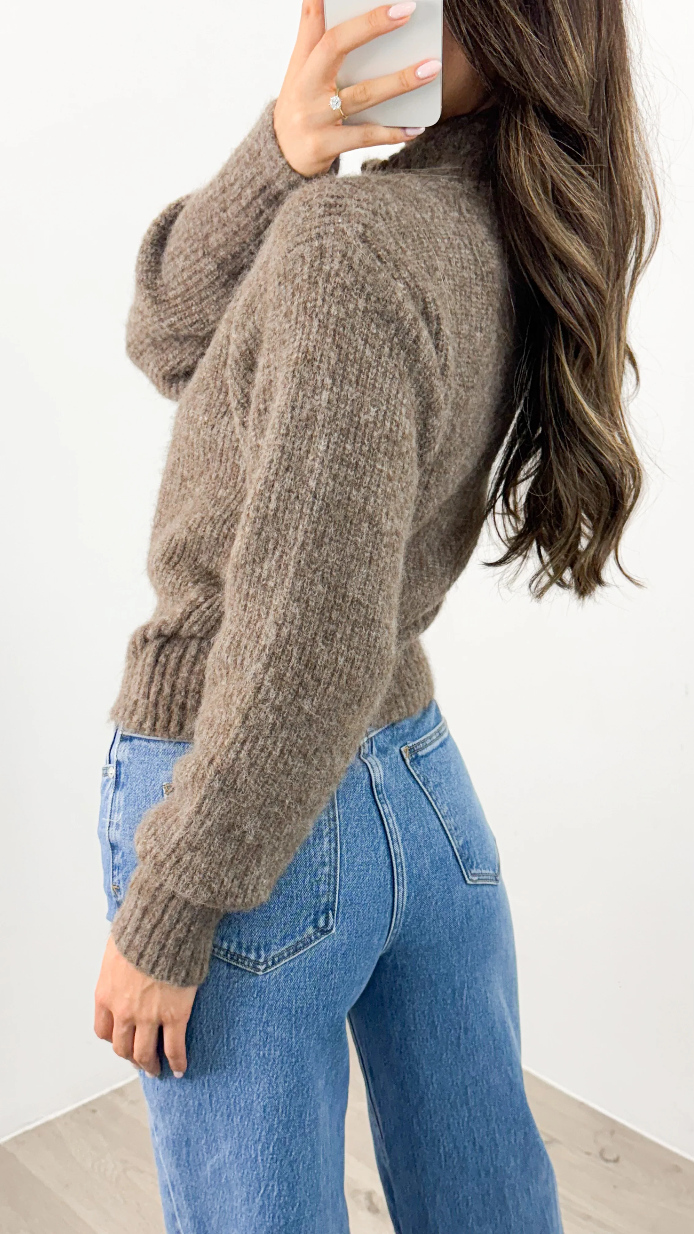 NOAH ZIP KNIT - LATTE - Image 9