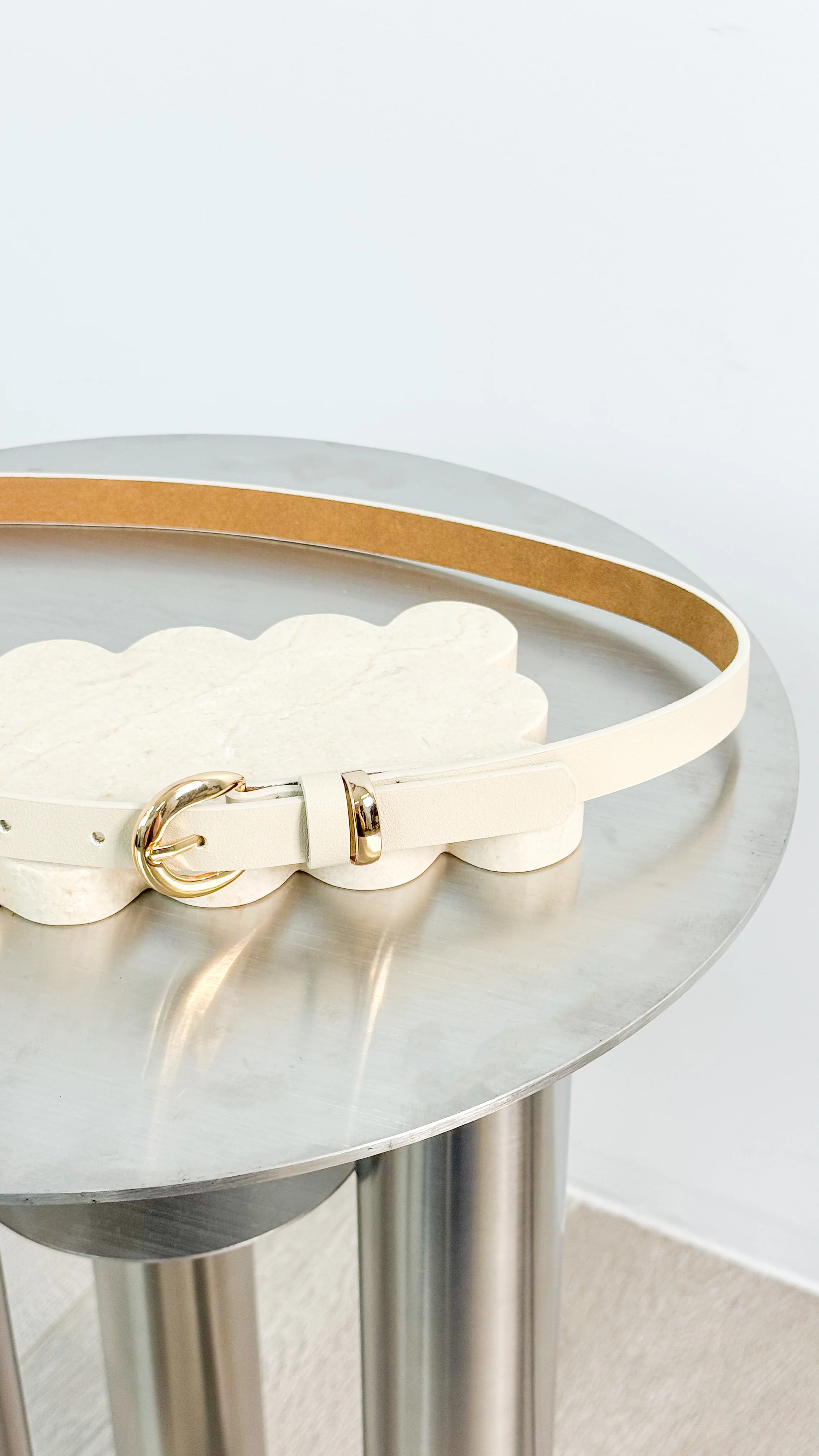 PALOMA THIN BELT - STONE - Image 3