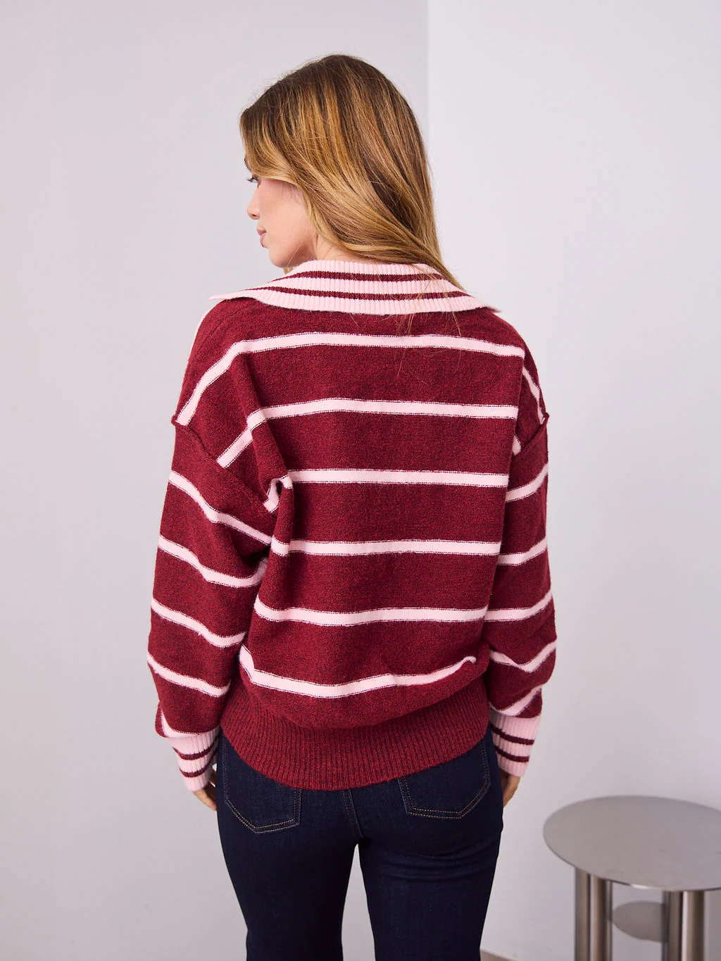 PEPPA KNIT - MERLOT - Image 14