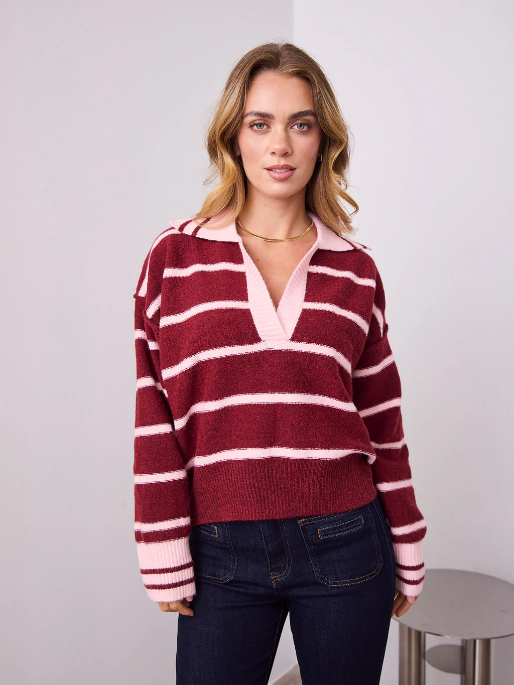 PEPPA KNIT - MERLOT - Image 6