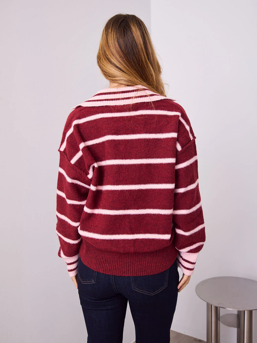 PEPPA KNIT - MERLOT - Image 9