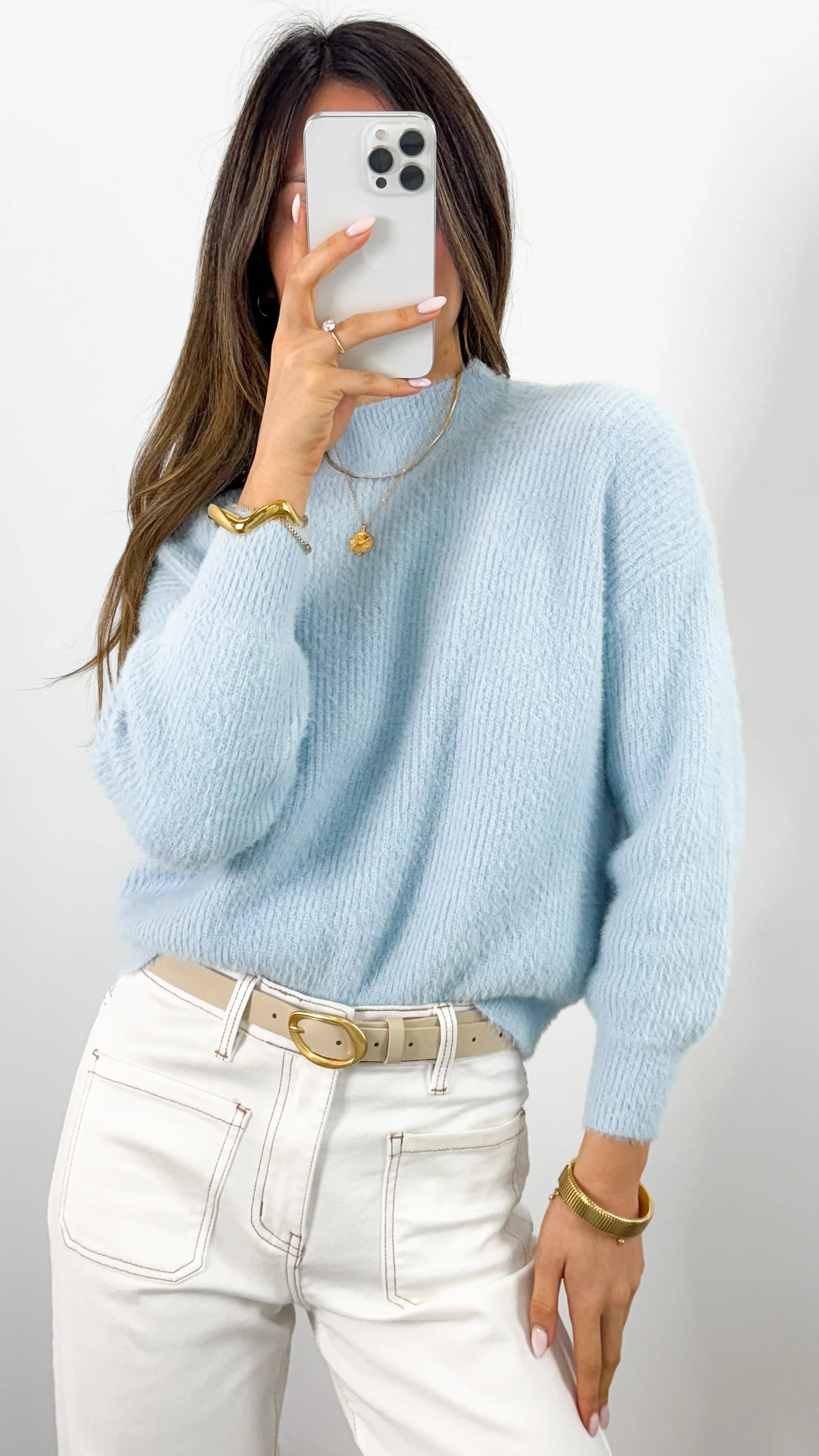 SERENA KNIT - BABY BLUE - Image 5