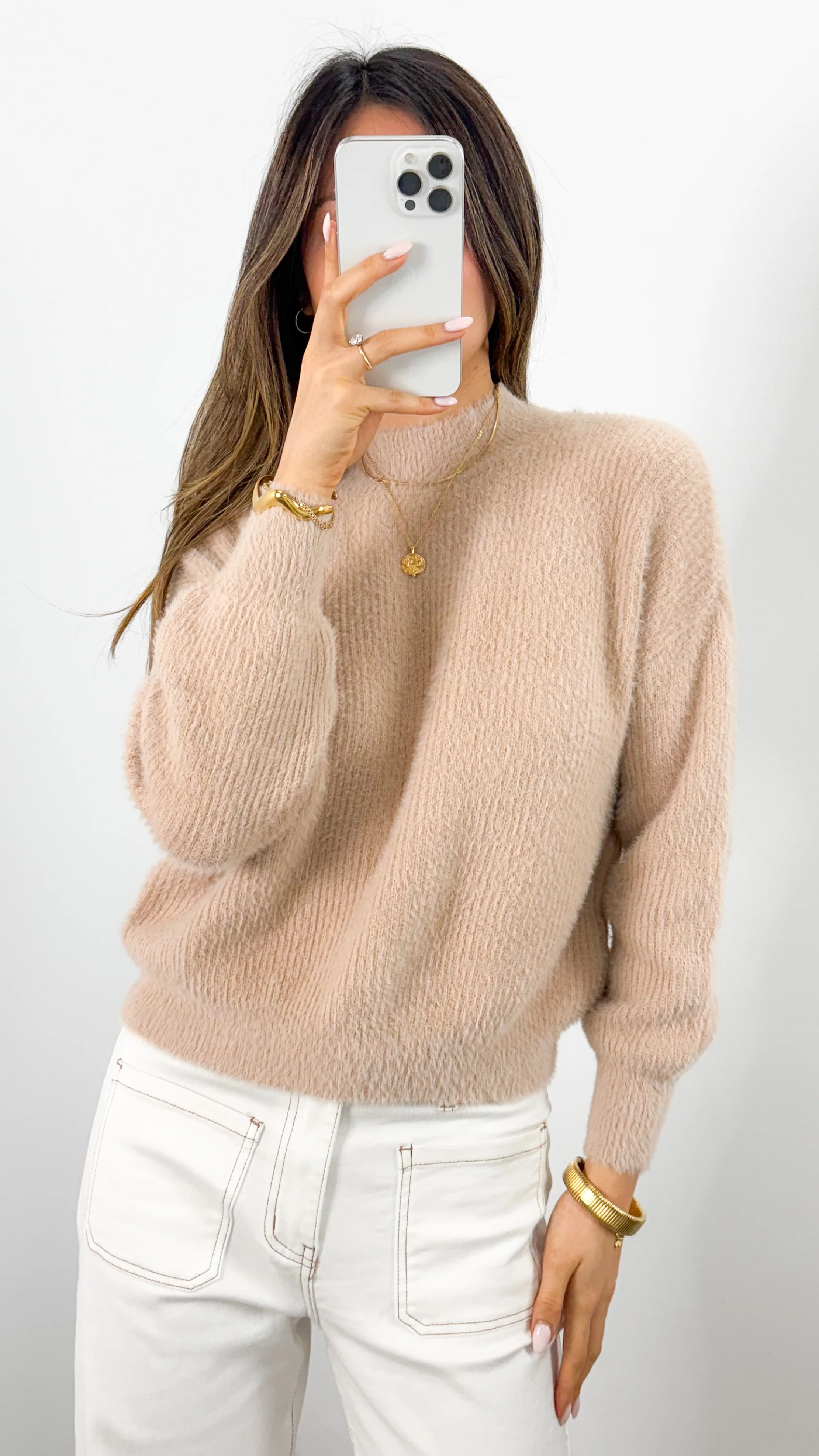 SERENA KNIT - LATTE - Image 3