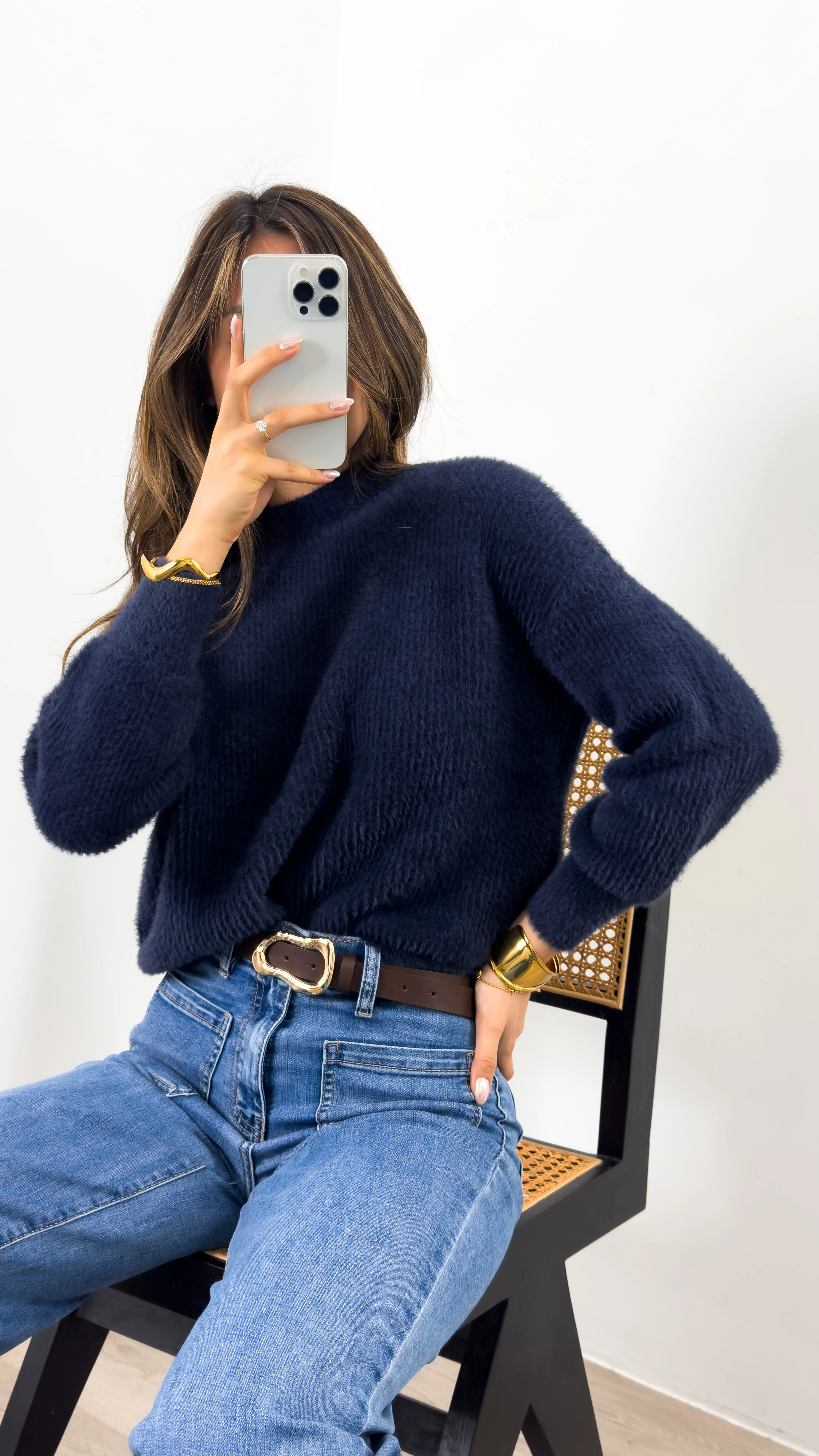 SERENA KNIT - NAVY - Image 2