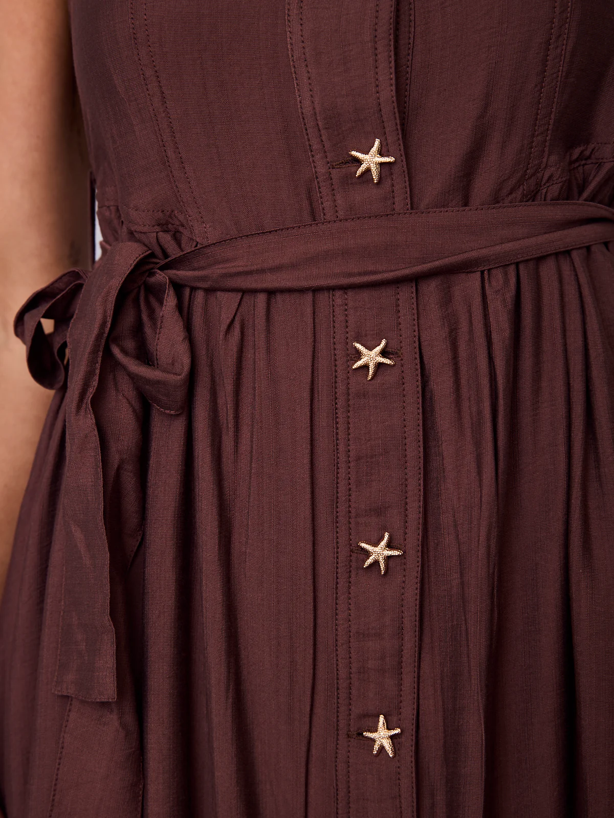 SORELLE DRESS - CHOCOLATE - Image 9