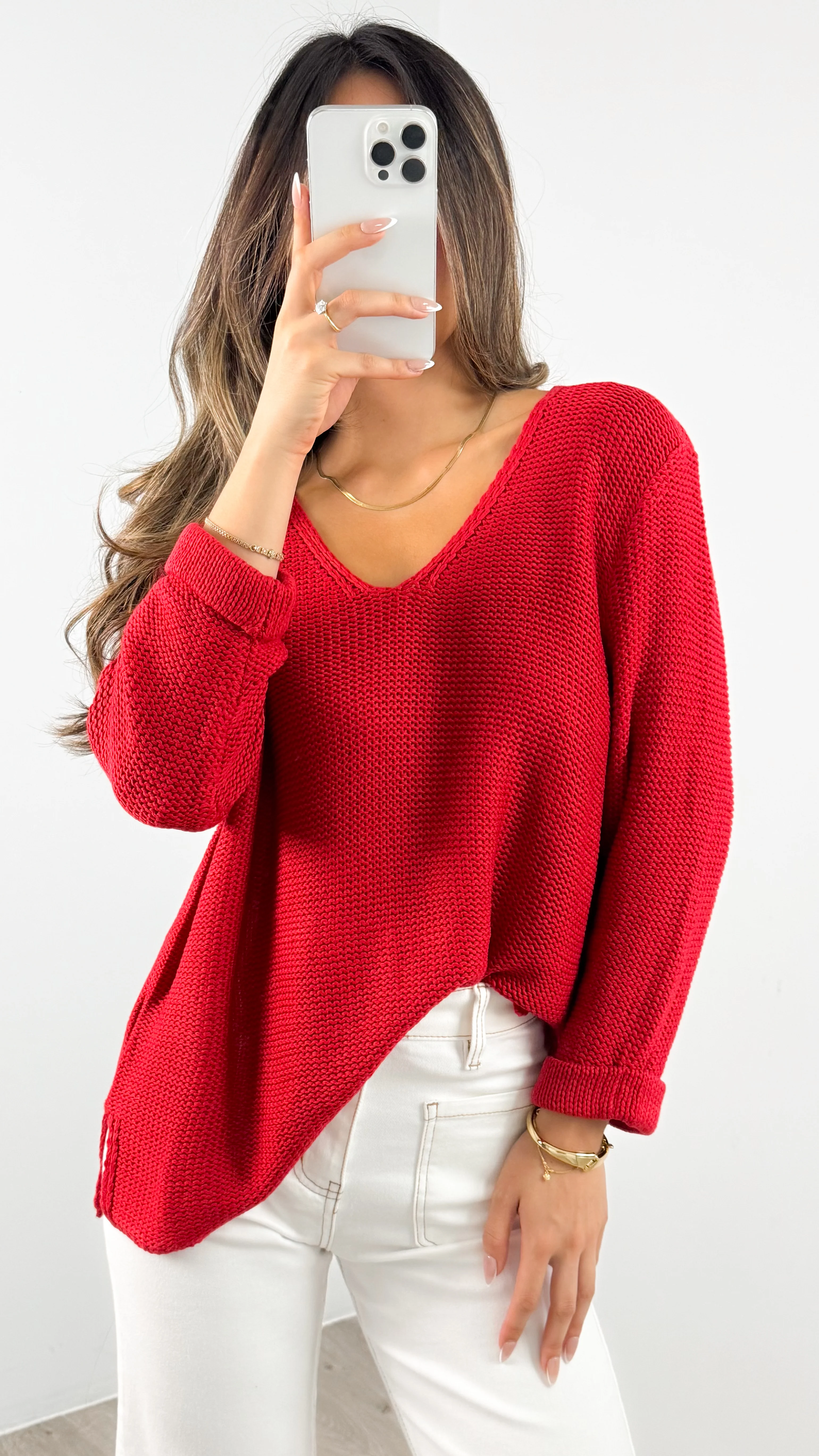 TIANA KNIT - RED - Image 7