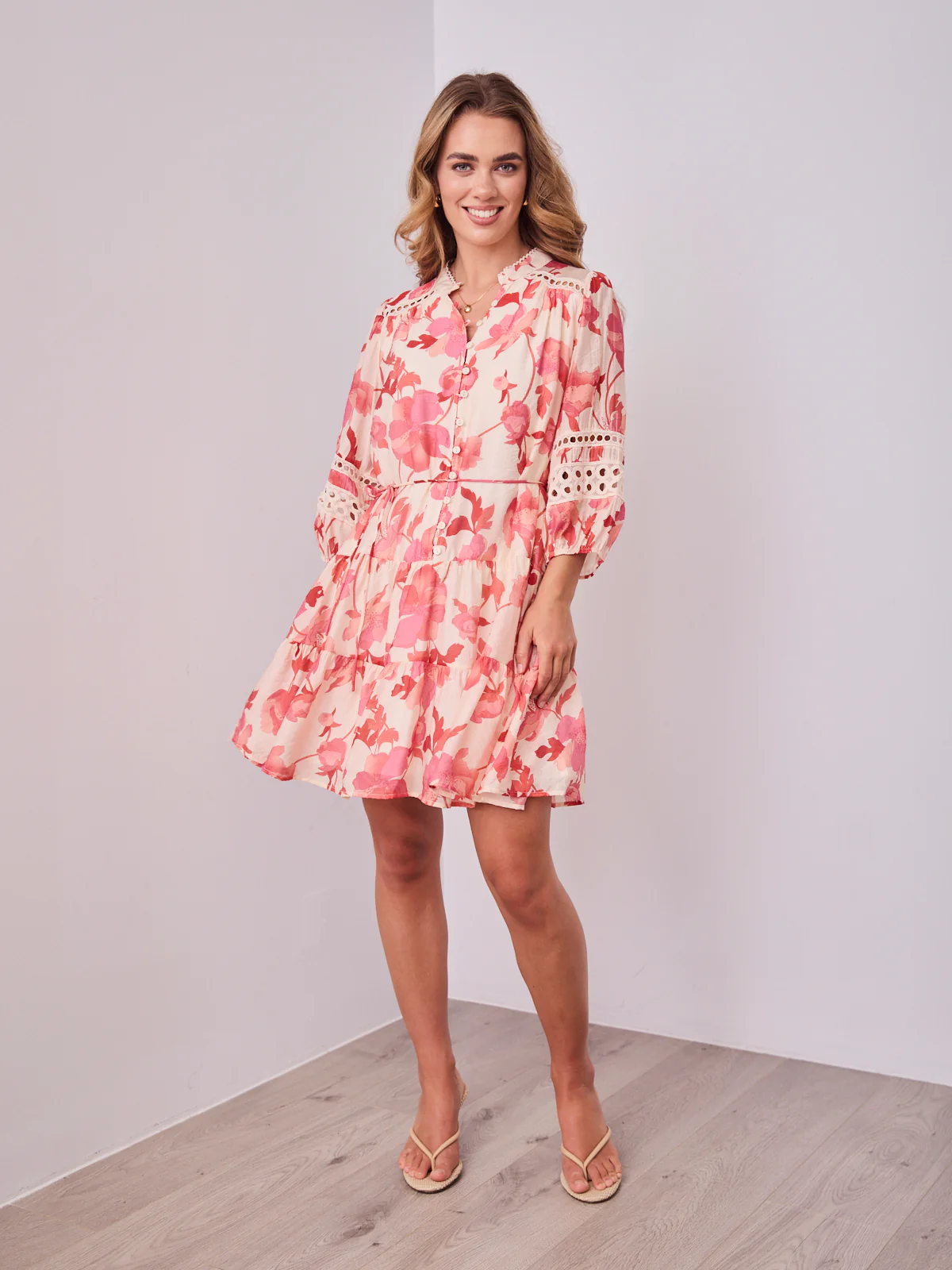 ZOE DRESS - PINK - Image 2